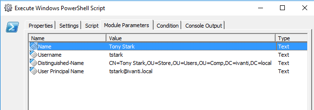 How to use PowerShell Core in Ivanti Automation